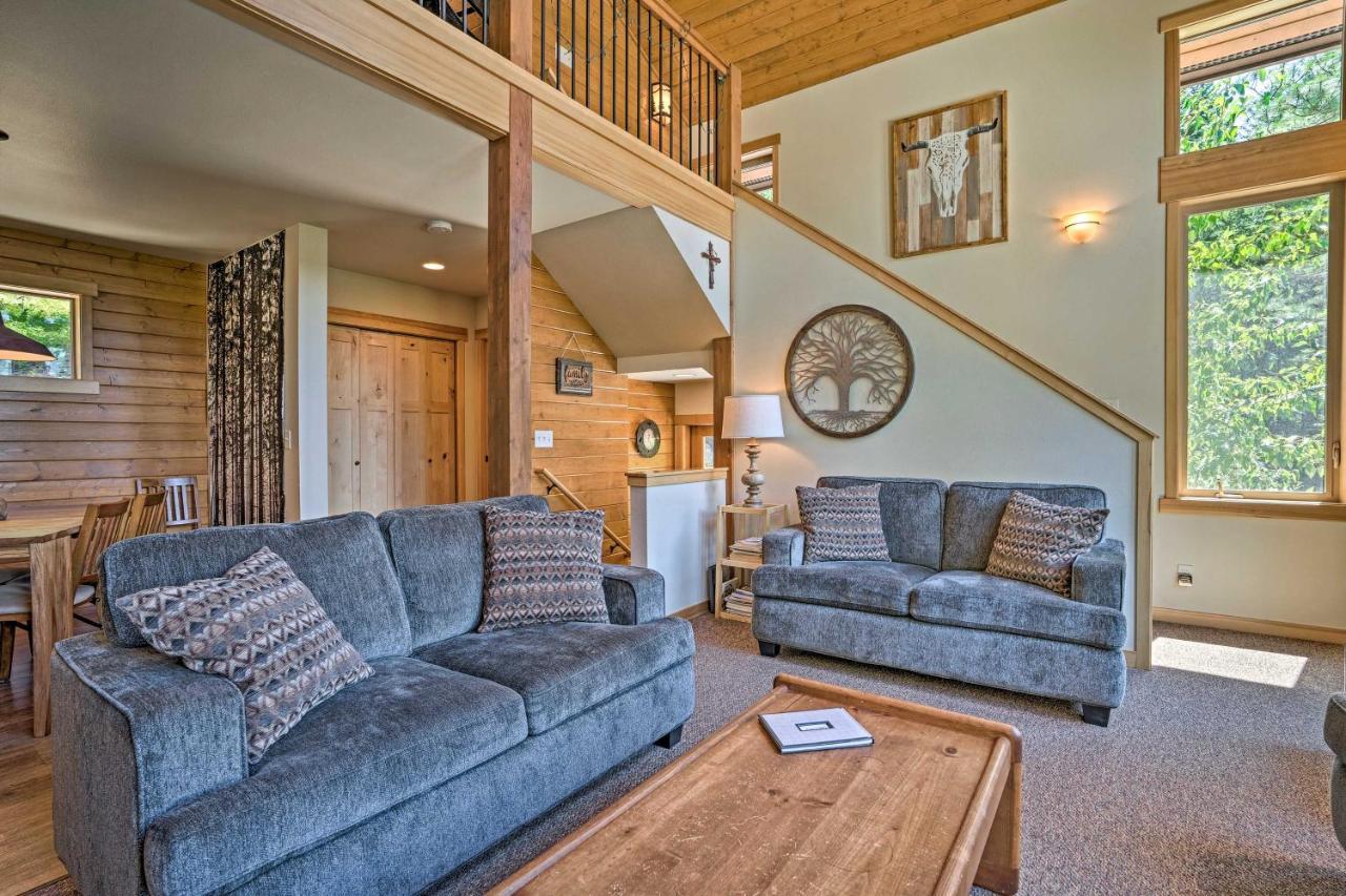Private Leavenworth Cabin With Mtn Views And Fire Pit Exterior foto
