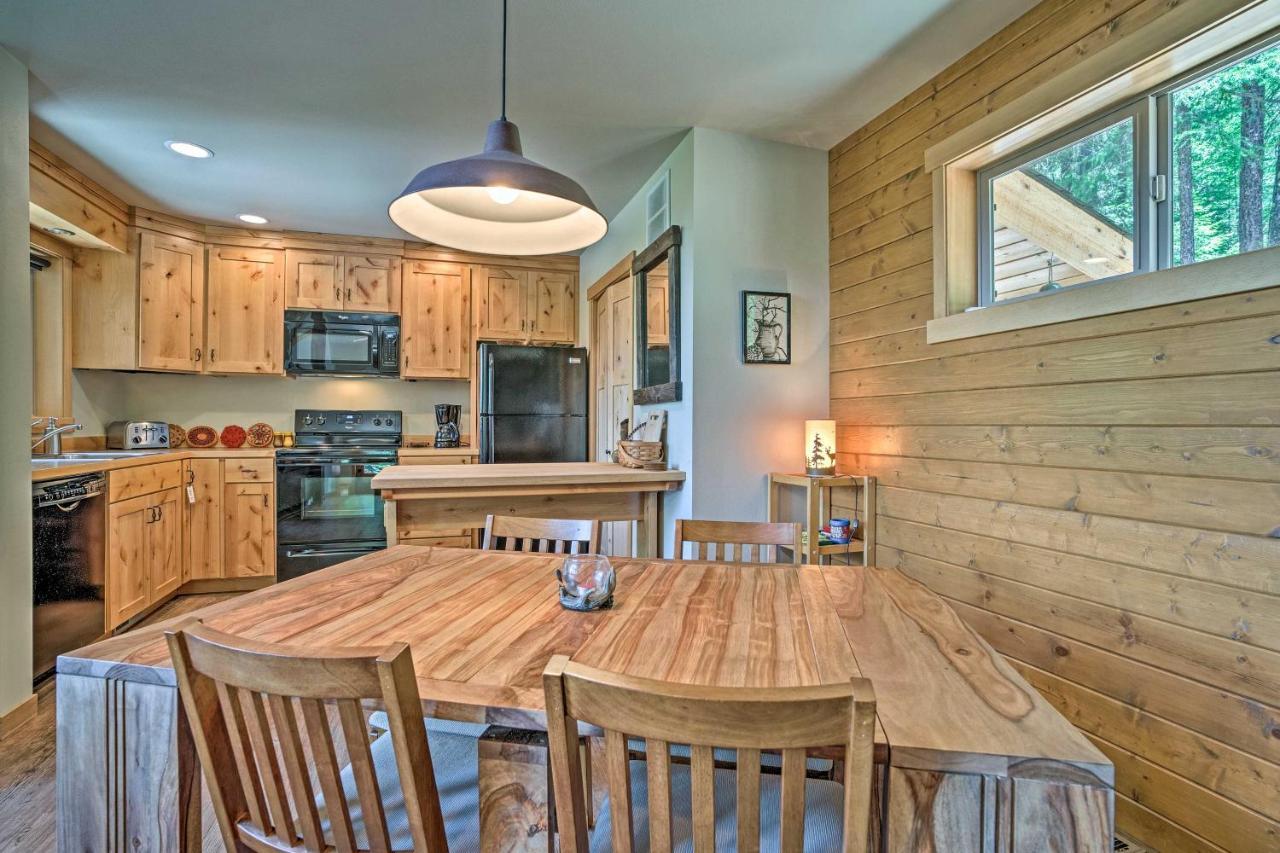 Private Leavenworth Cabin With Mtn Views And Fire Pit Exterior foto