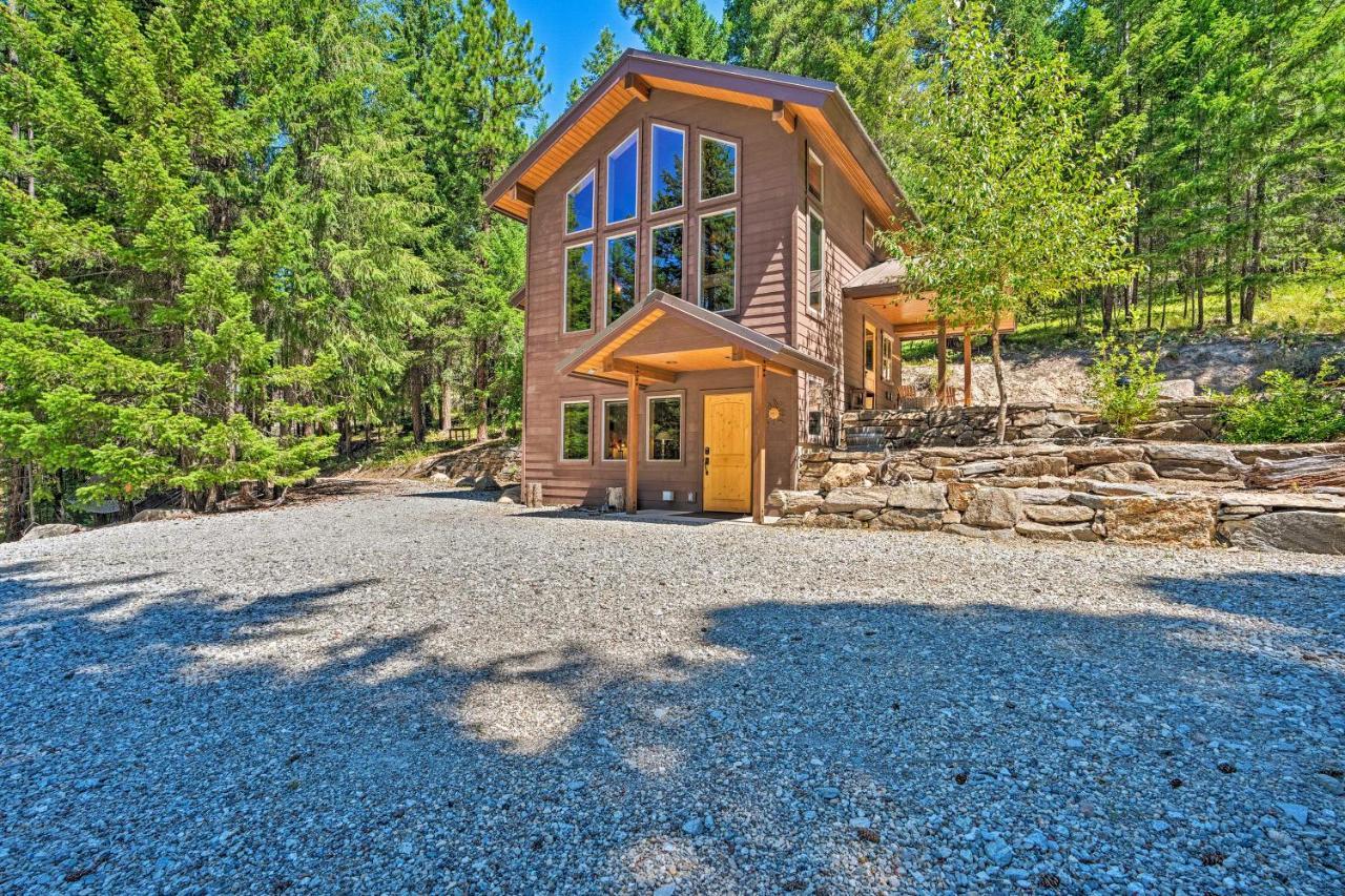 Private Leavenworth Cabin With Mtn Views And Fire Pit Exterior foto