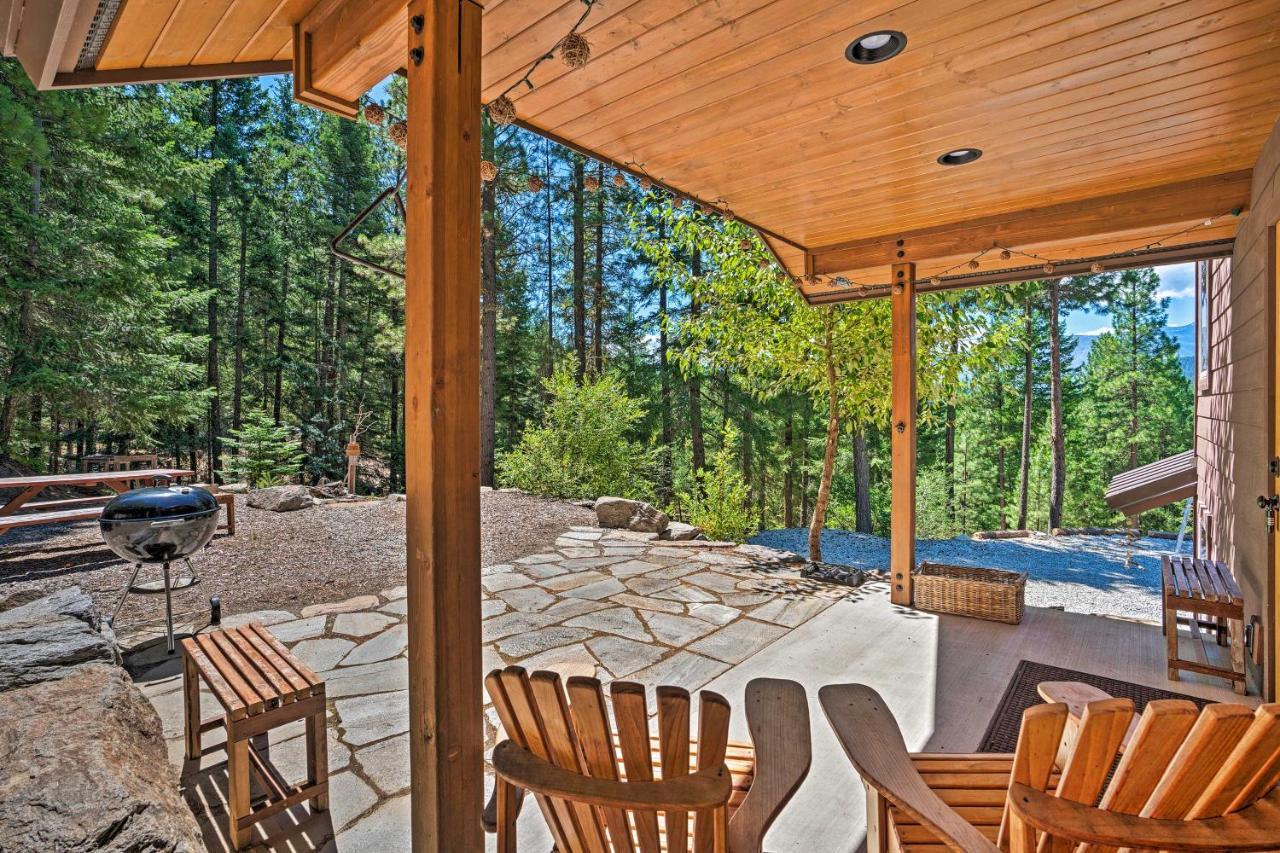 Private Leavenworth Cabin With Mtn Views And Fire Pit Exterior foto